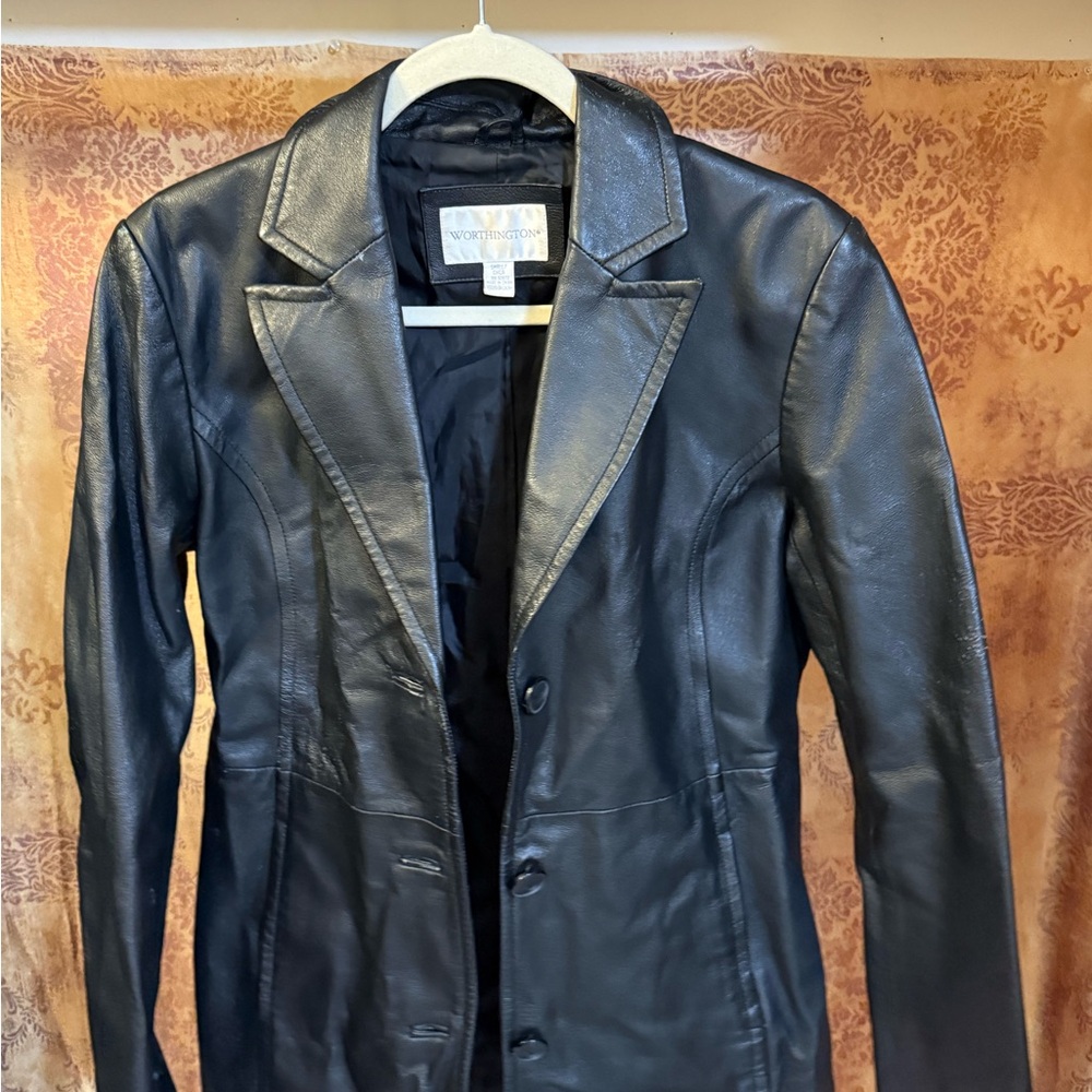 Wilsons Leather Classic Black Jacket